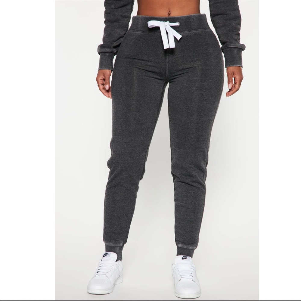 FashionNova Charcoal Joggers